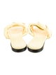 Bottega Veneta Intrecciato Weave Leather Slides