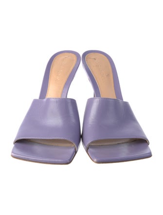 Bottega Veneta Leather Slides