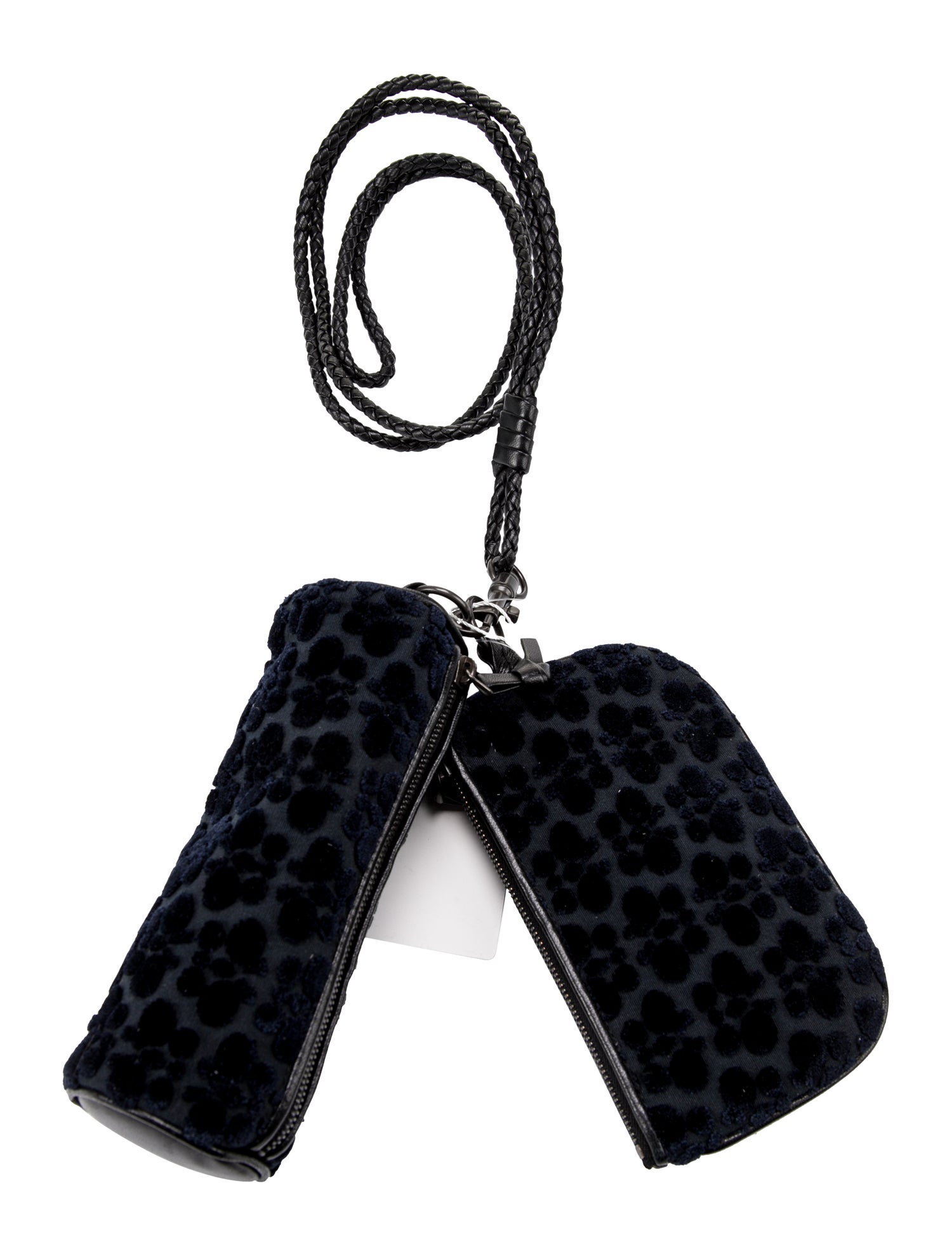 Bottega Veneta Velvet Crossbody Bag