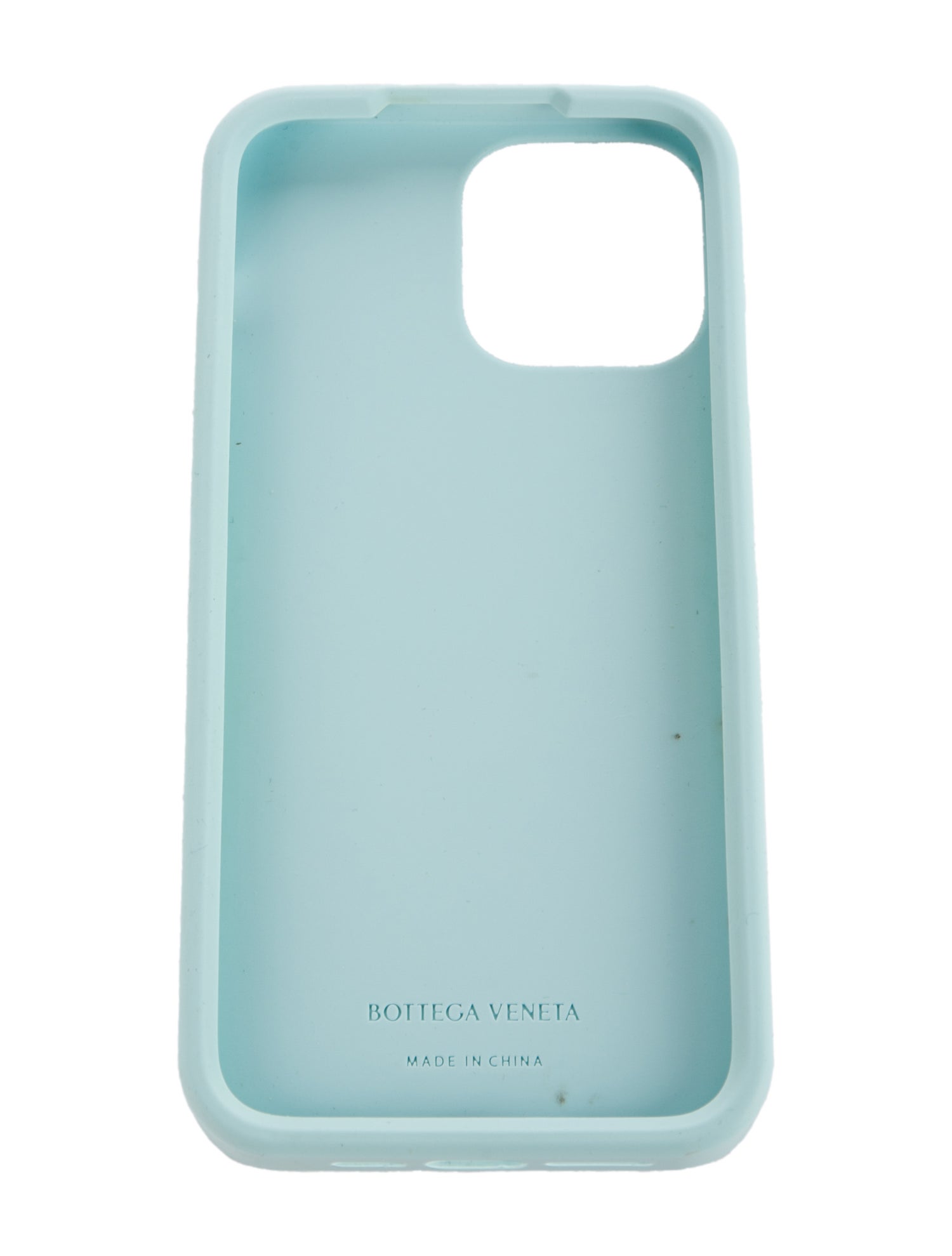 Bottega Veneta Solid Intrecciato Weave iPhone 15 Pro Case