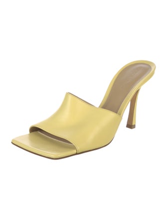 Bottega Veneta Leather Slides