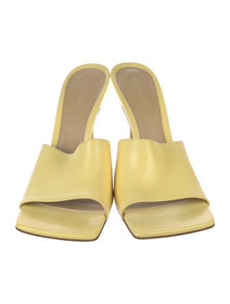 Bottega Veneta Leather Slides