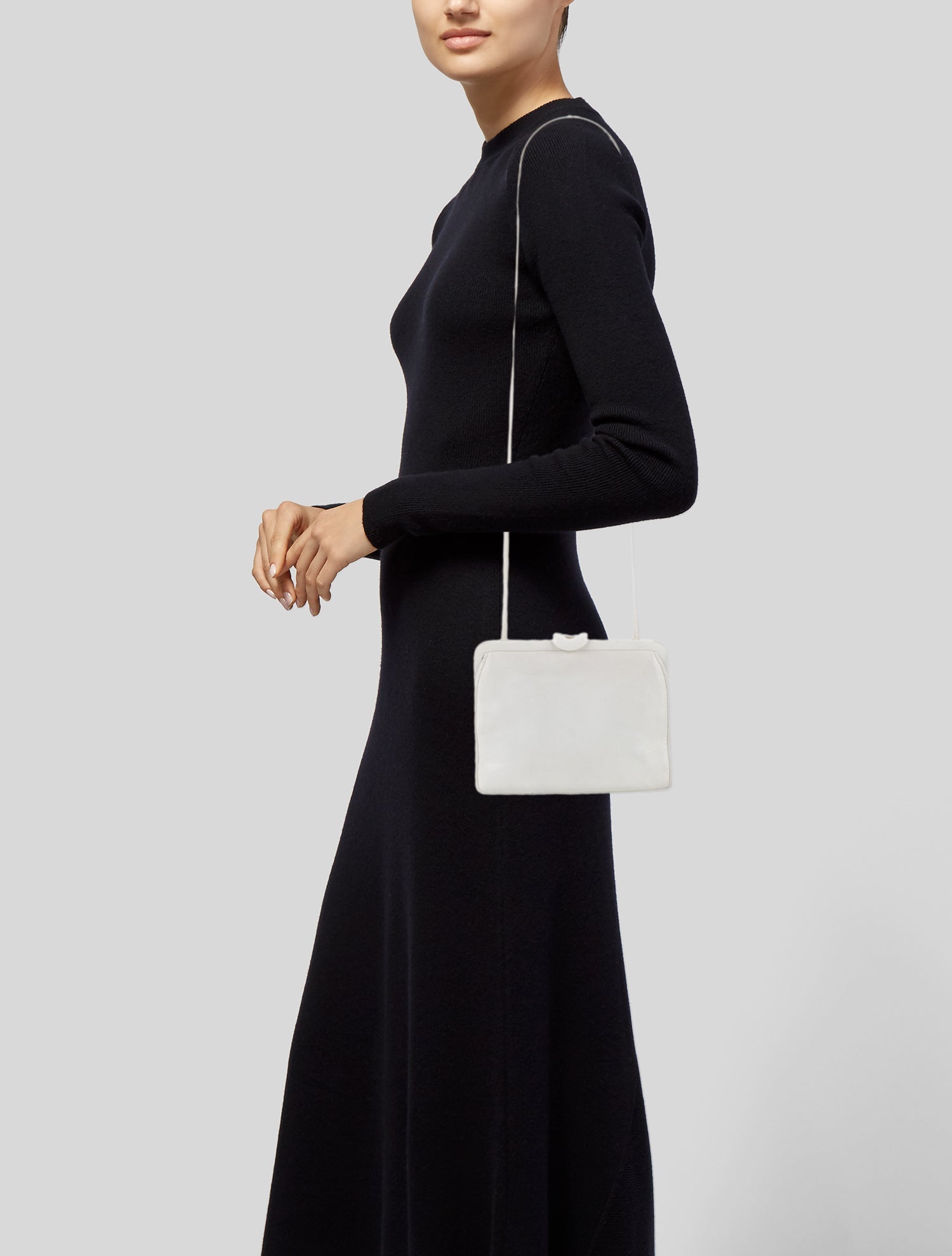 Bottega Veneta Leather Crossbody Bag Vintage