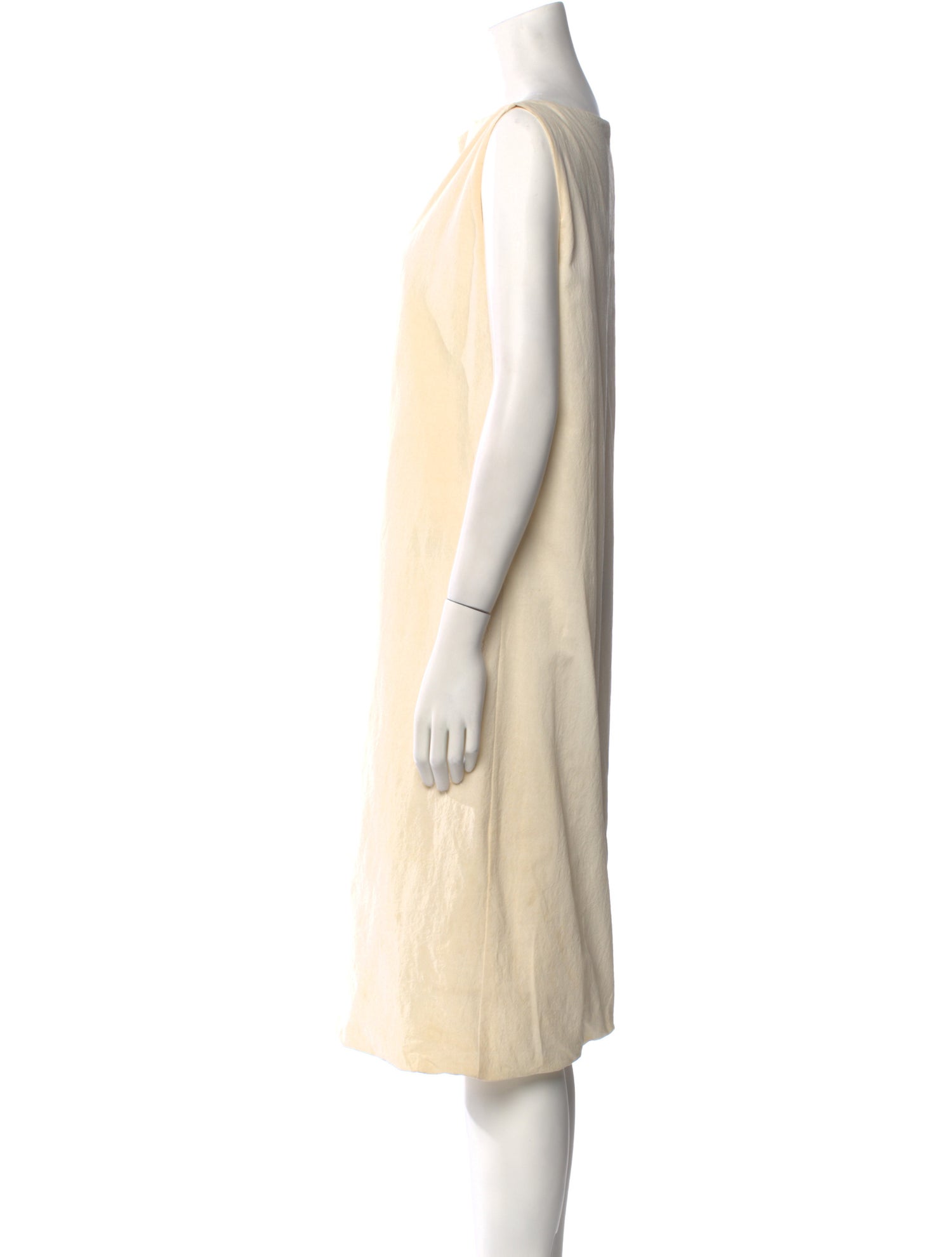 Bottega Veneta Cowl Neck Knee-Length Dress