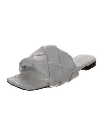 Bottega Veneta Lido Leather Slides
