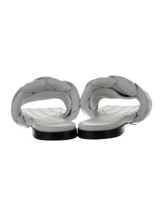 Bottega Veneta Lido Leather Slides