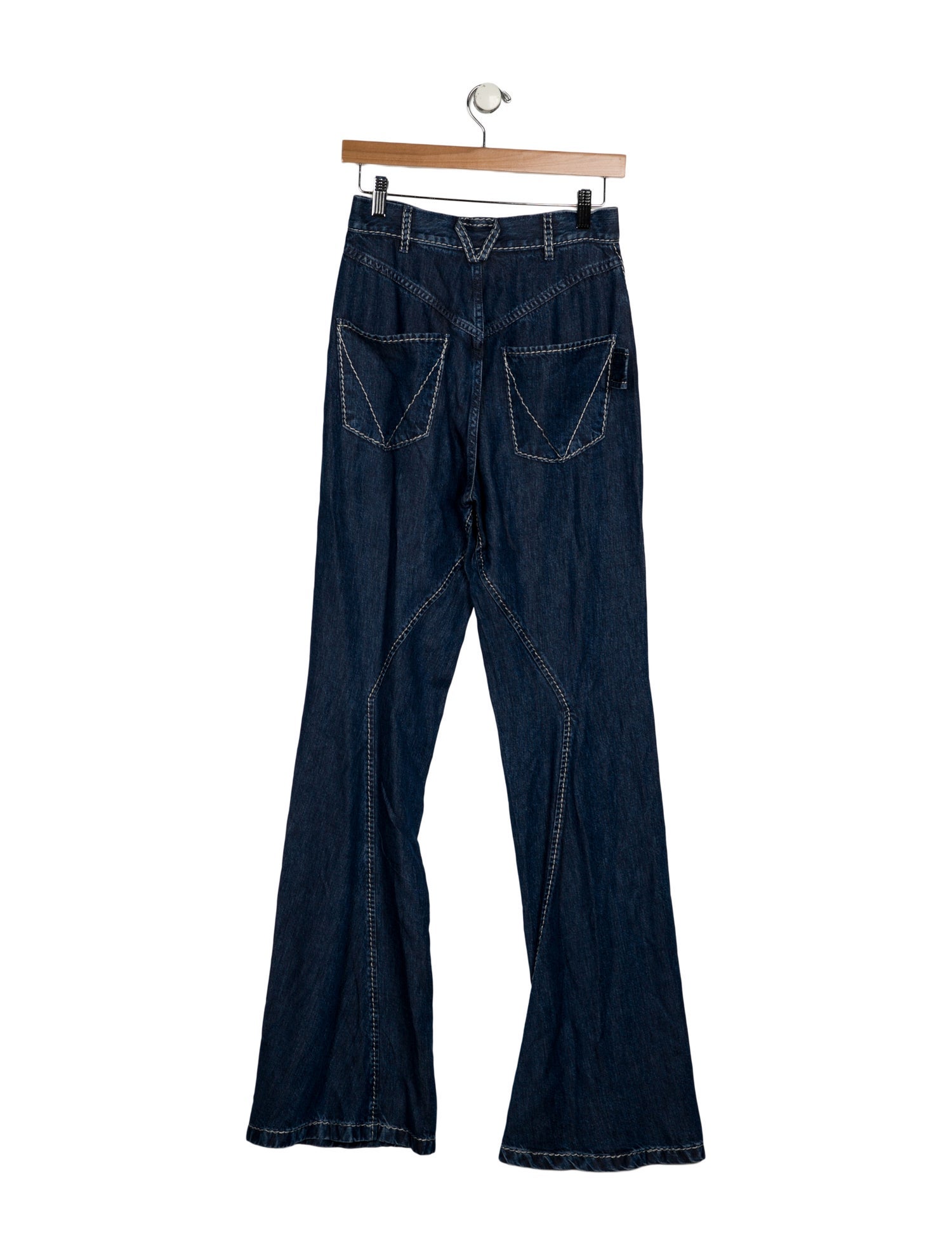 Bottega Veneta High-Rise Wide Leg Jeans