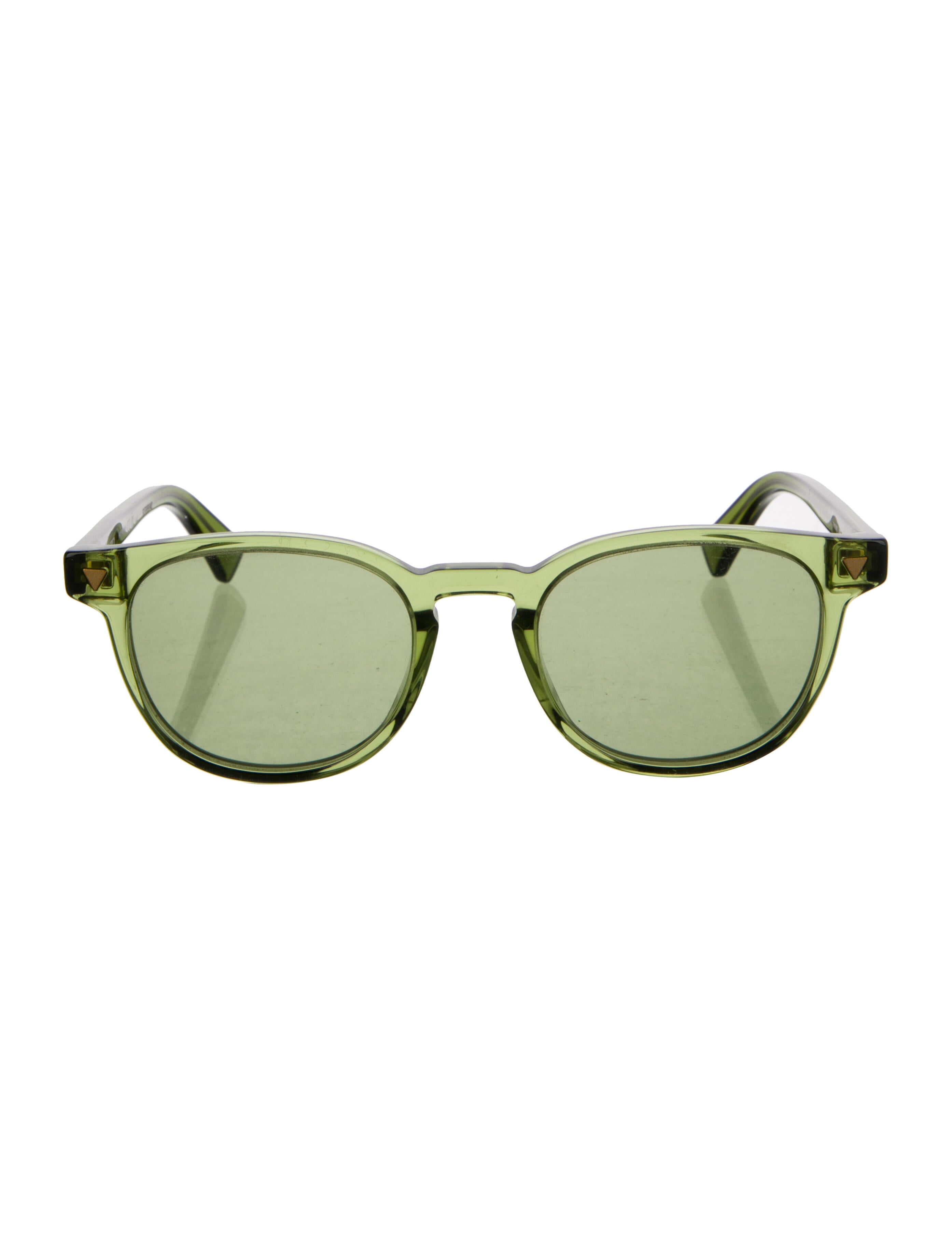 Bottega Veneta Round Tinted Sunglasses