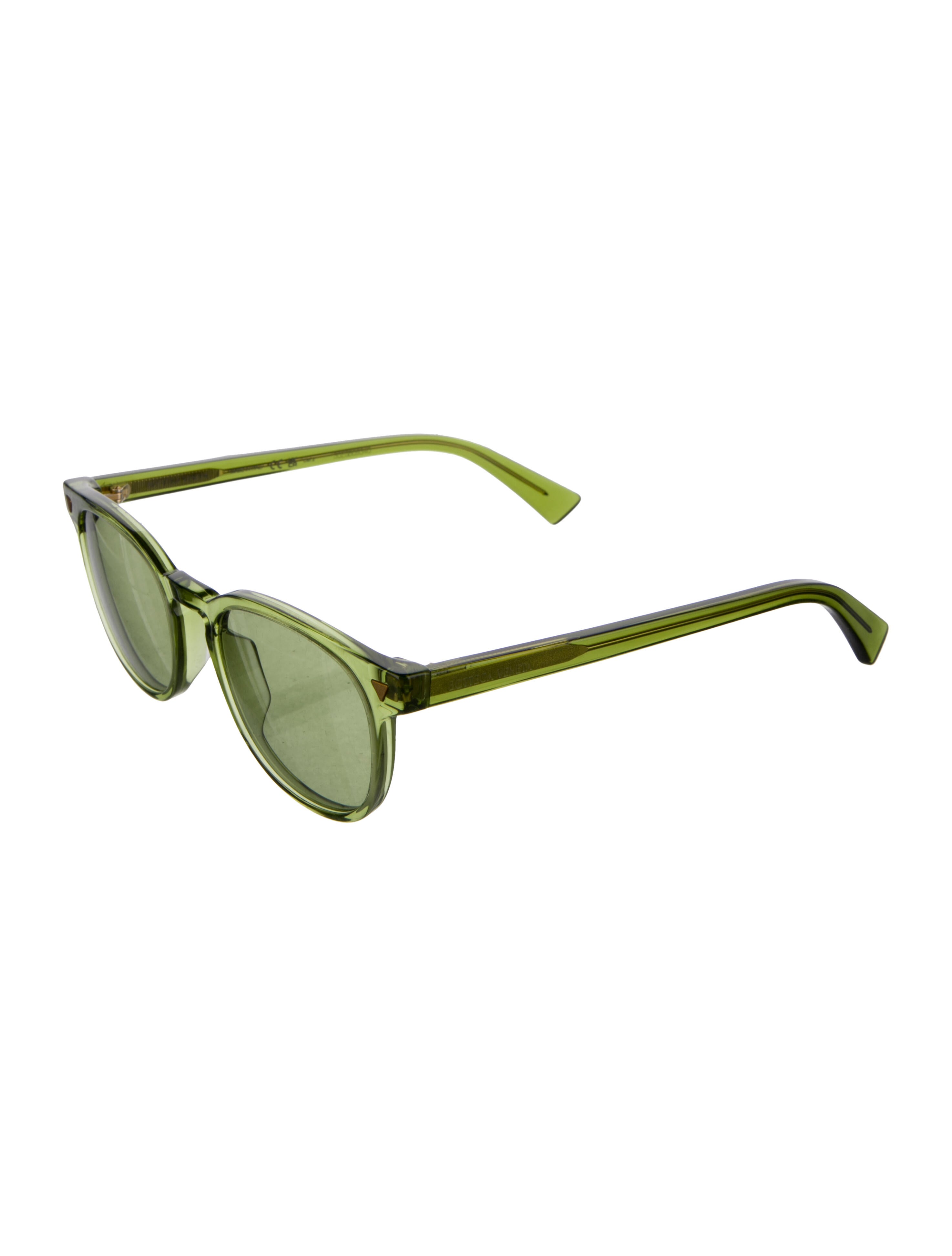 Bottega Veneta Round Tinted Sunglasses