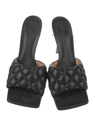 Bottega Veneta Leather Slides