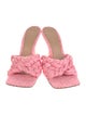 Bottega Veneta Straw Slides