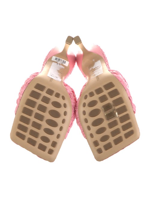 Bottega Veneta Straw Slides