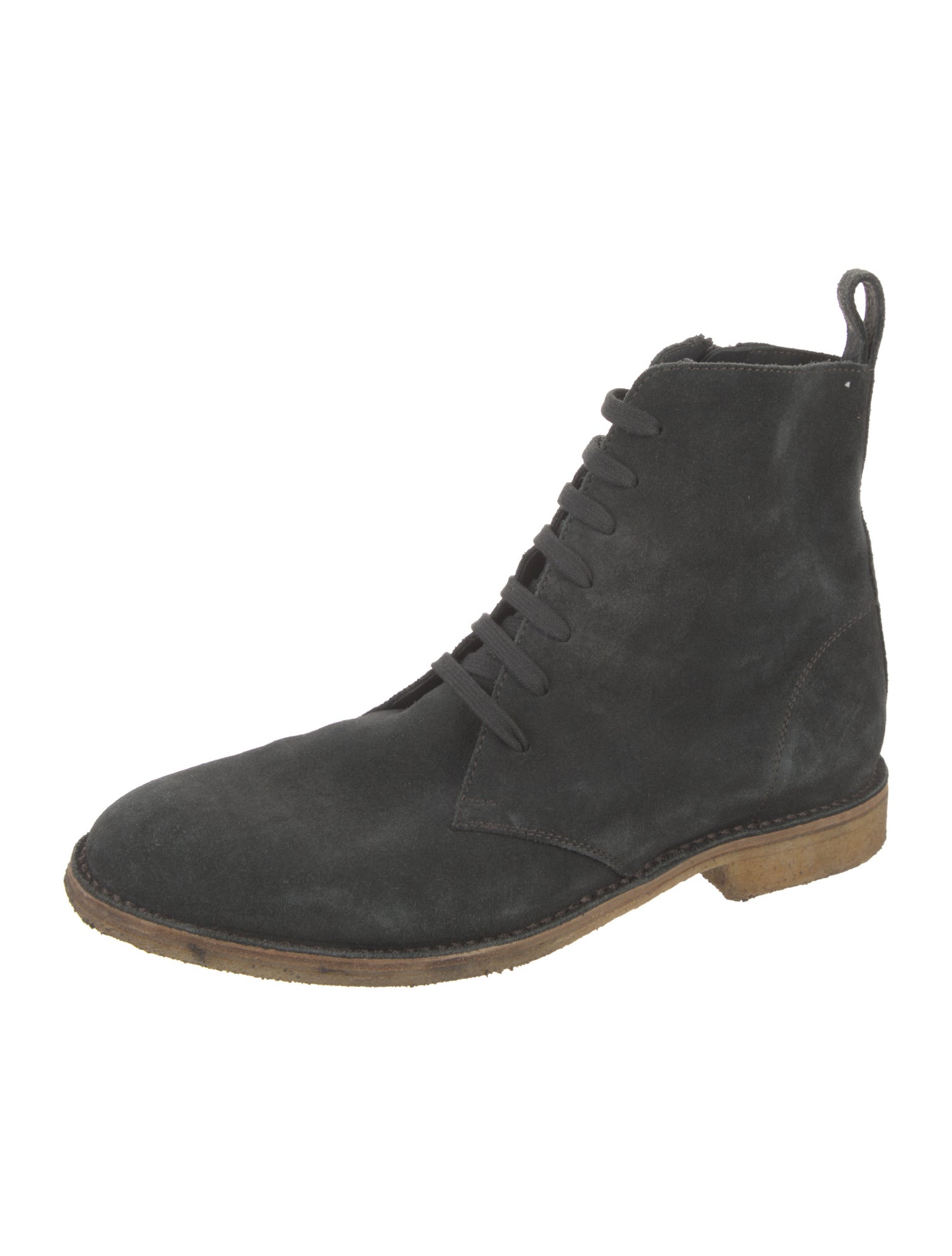 Bottega Veneta Suede Lace-Up Boots