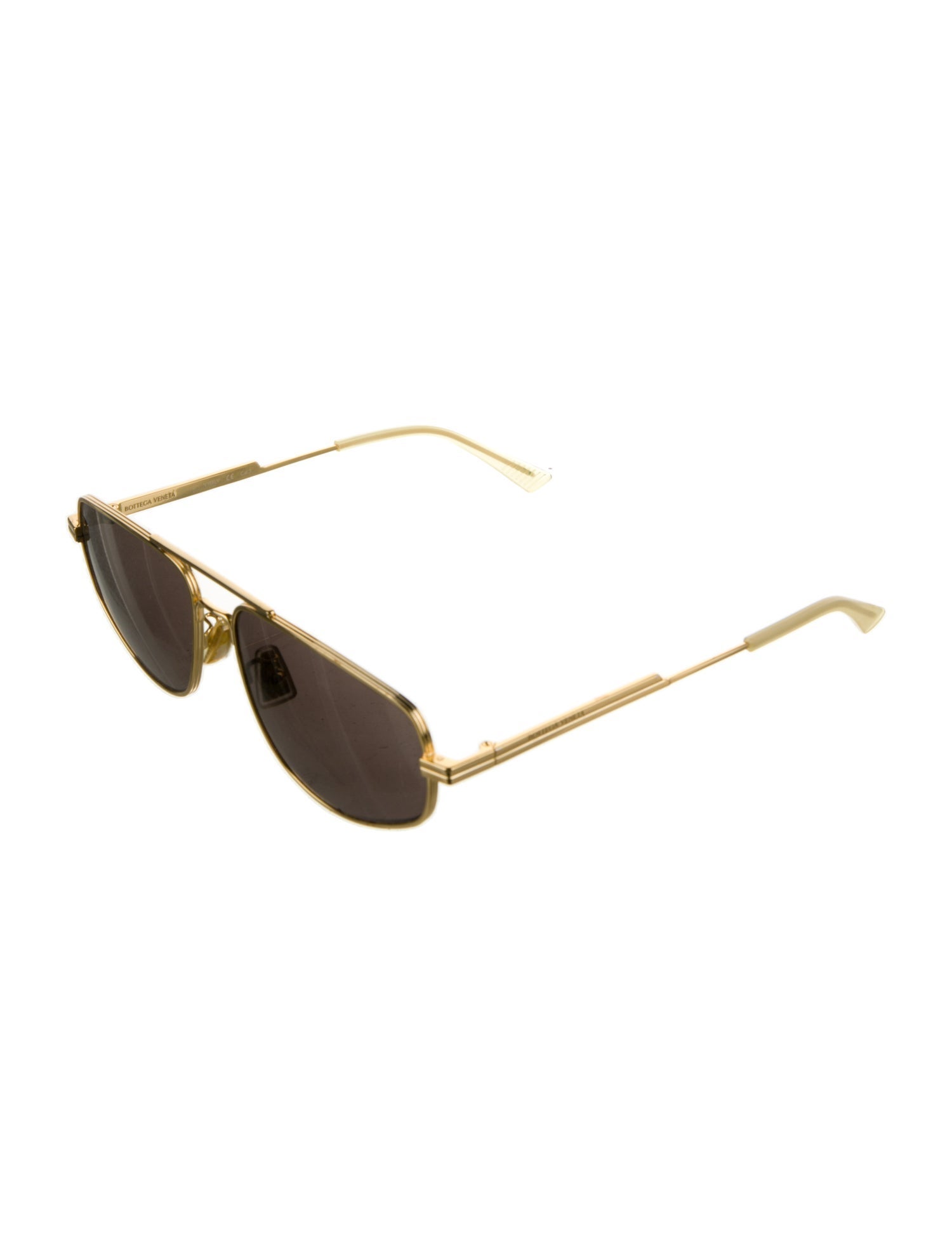Bottega Veneta Aviator Tinted Sunglasses
