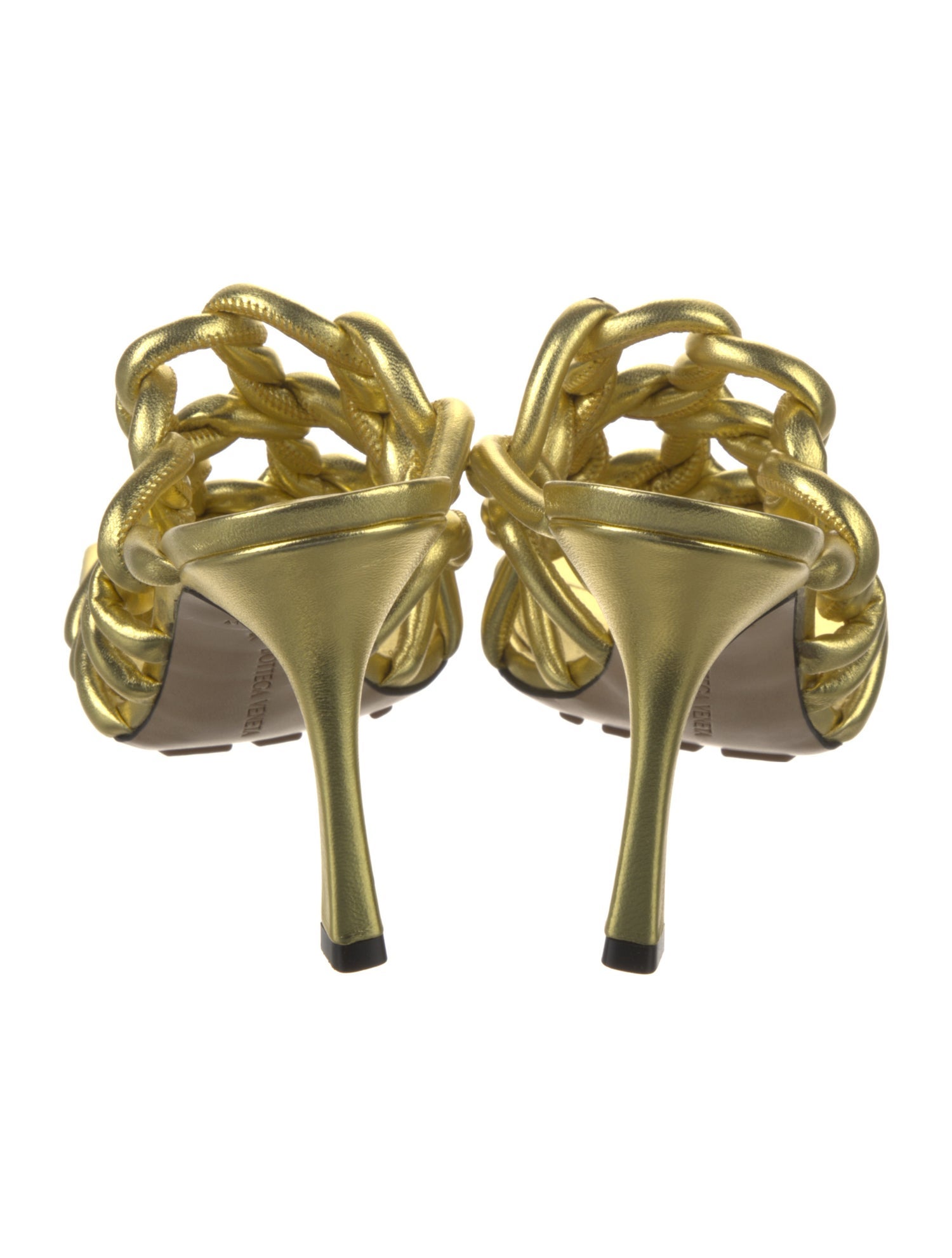 Bottega Veneta Leather Slides