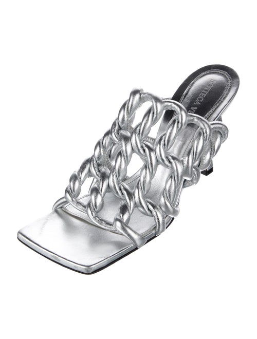 Bottega Veneta Stretch Leather Slides