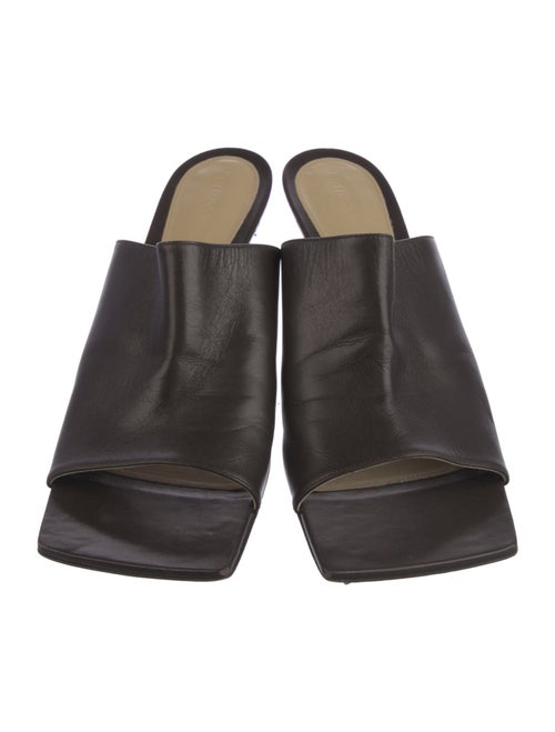 Bottega Veneta Leather Slides