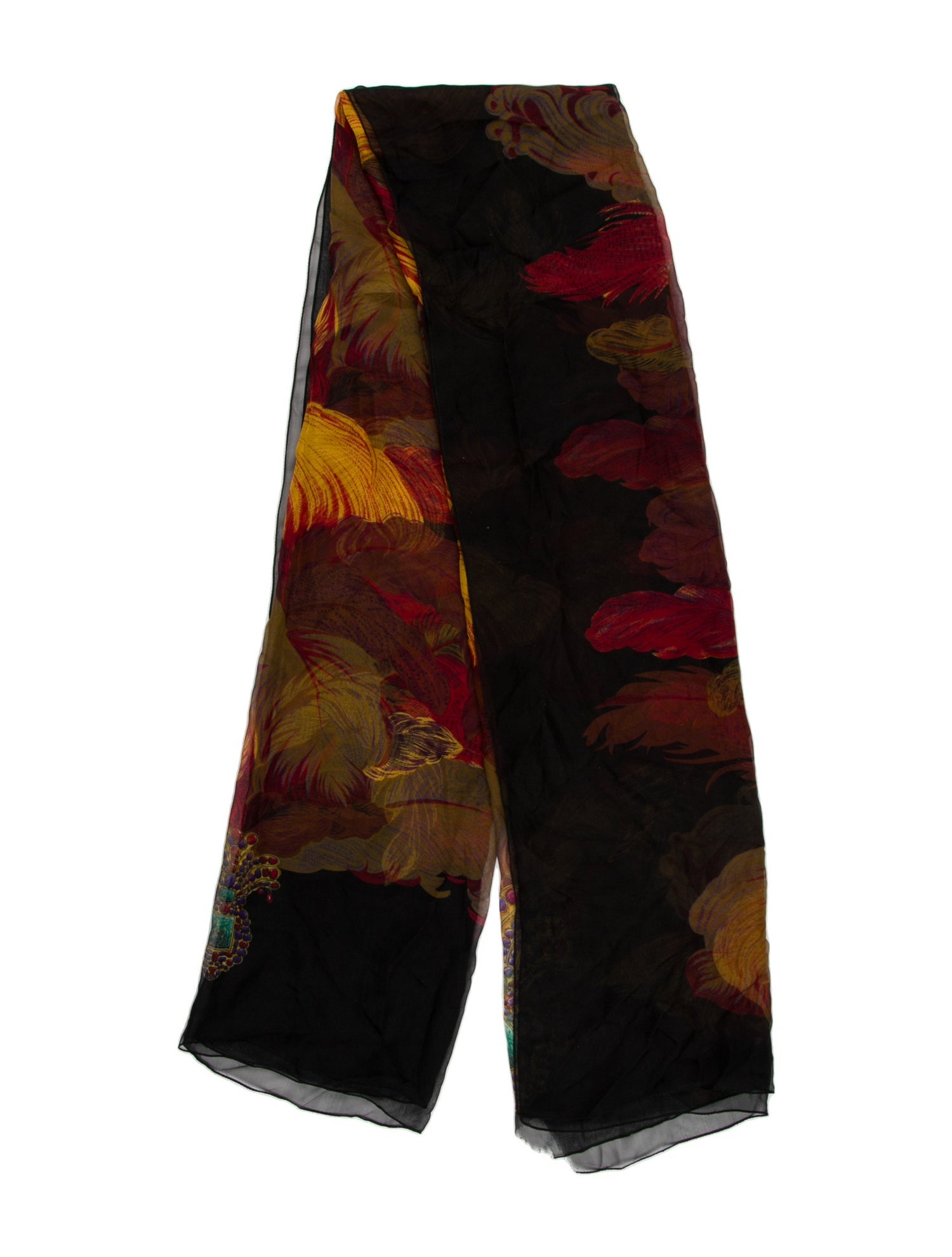 Bottega Veneta Silk Printed Scarf