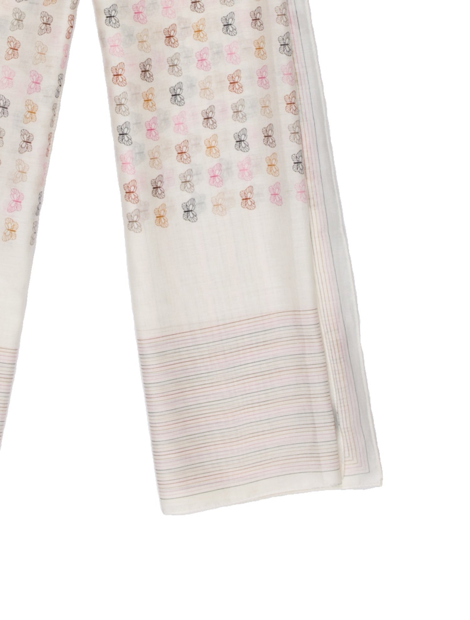 Bottega Veneta Wool Floral Print Scarf