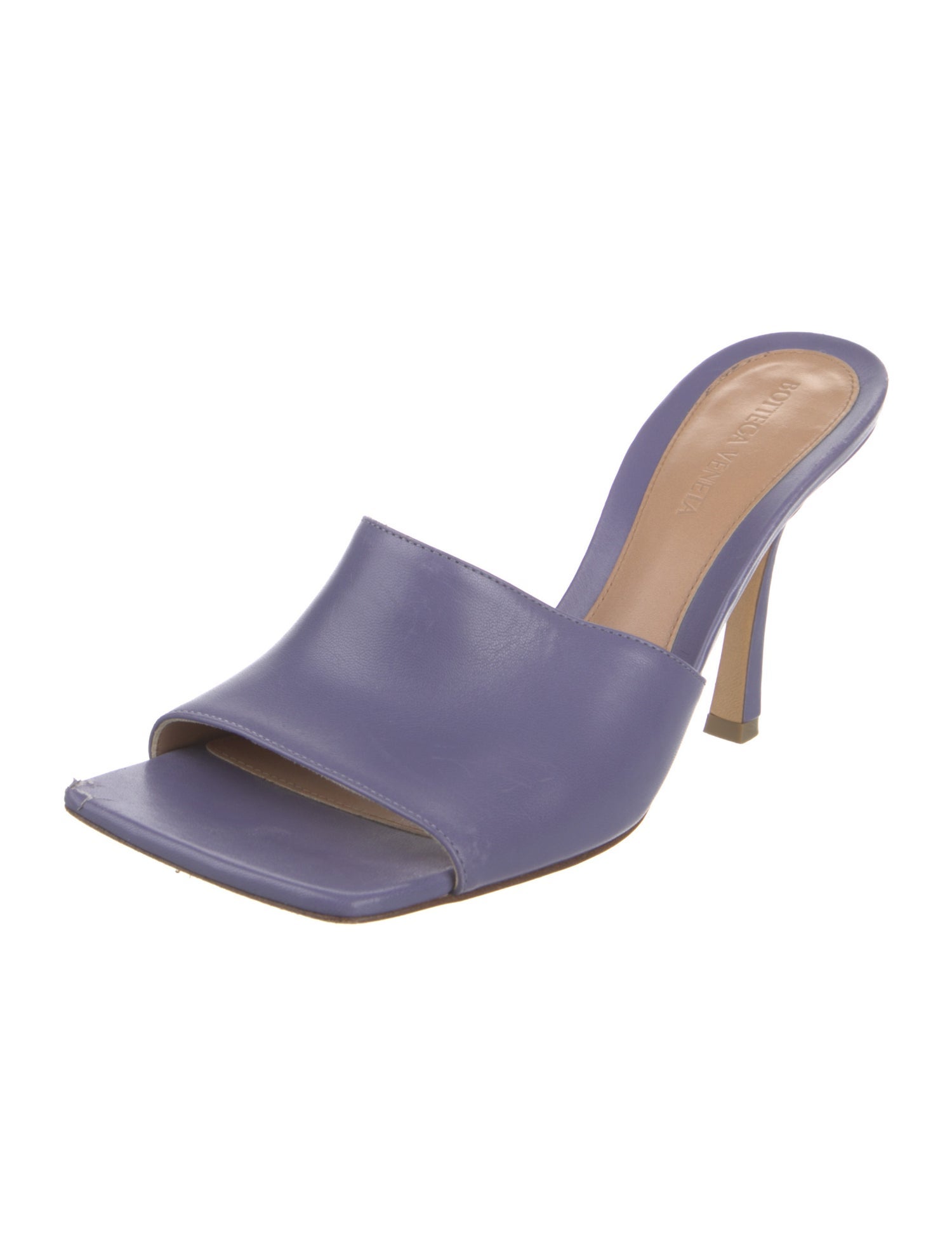 Bottega Veneta Leather Slides