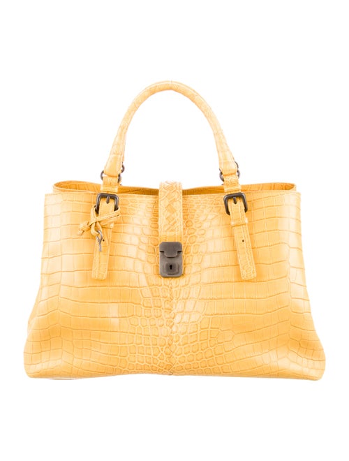Bottega Veneta Edoardo Crocodile Roma Bag