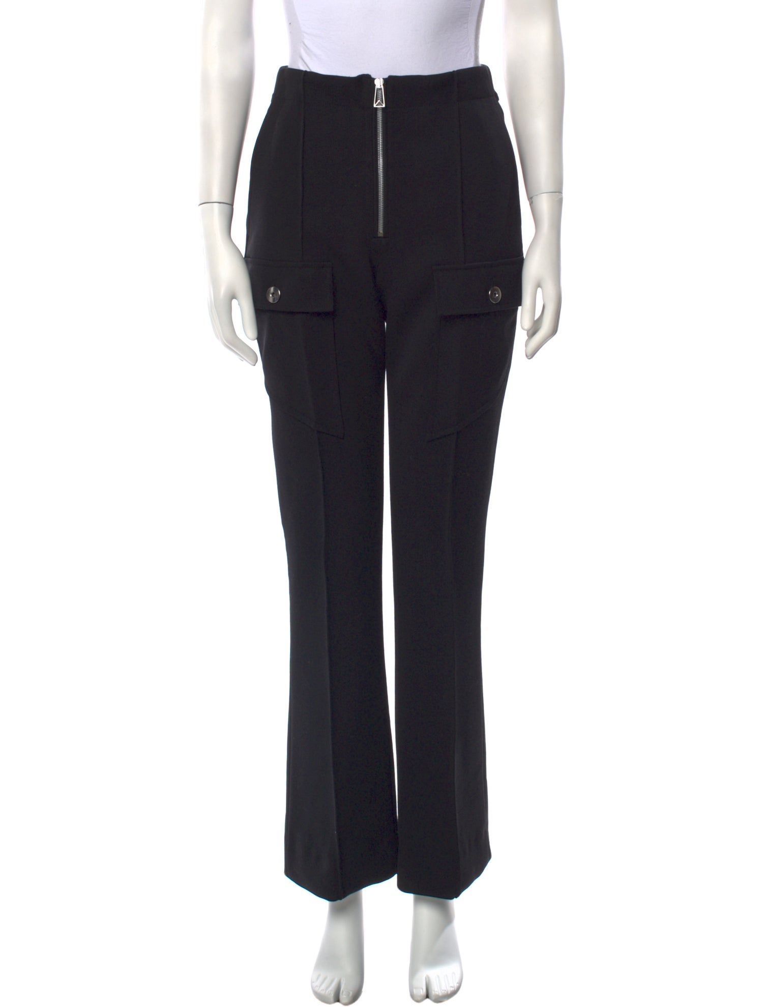 Bottega Veneta Wool Straight Leg Pants