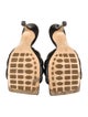 Bottega Veneta Quilted Pattern Leather Slides