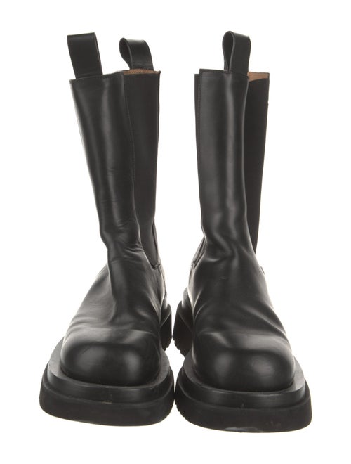 Bottega Veneta Leather Combat Boots