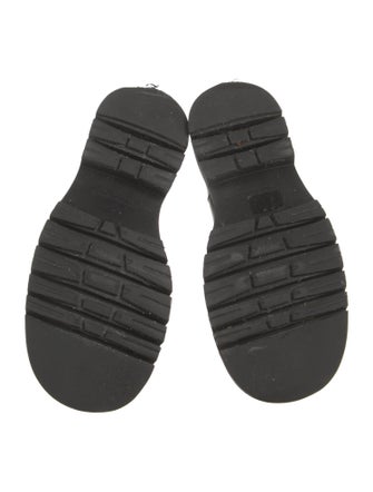 Bottega Veneta Leather Combat Boots