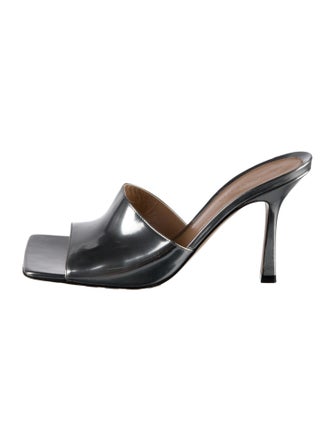 Bottega Veneta Leather Slides