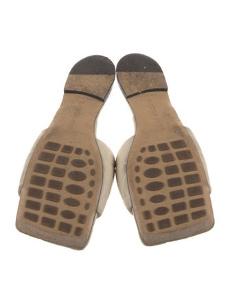 Bottega Veneta Lido Leather Slides