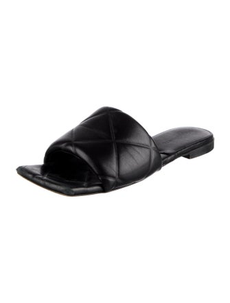 Bottega Veneta Leather Slides