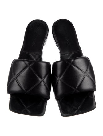 Bottega Veneta Leather Slides