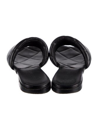 Bottega Veneta Leather Slides
