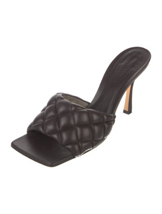 Bottega Veneta Leather Slides