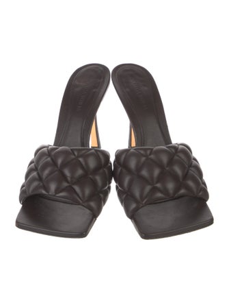 Bottega Veneta Leather Slides