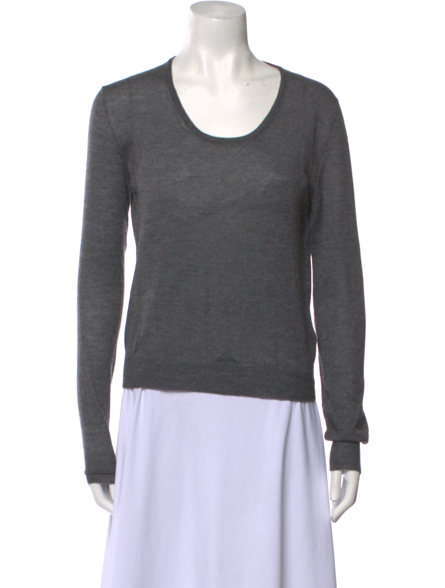 Bottega Veneta Cashmere Scoop Neck Top