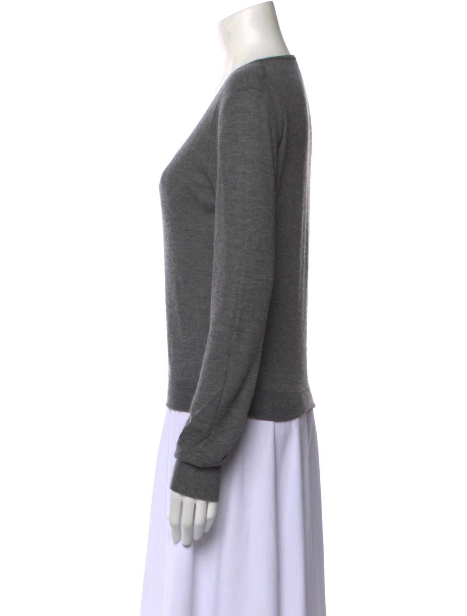 Bottega Veneta Cashmere Scoop Neck Top