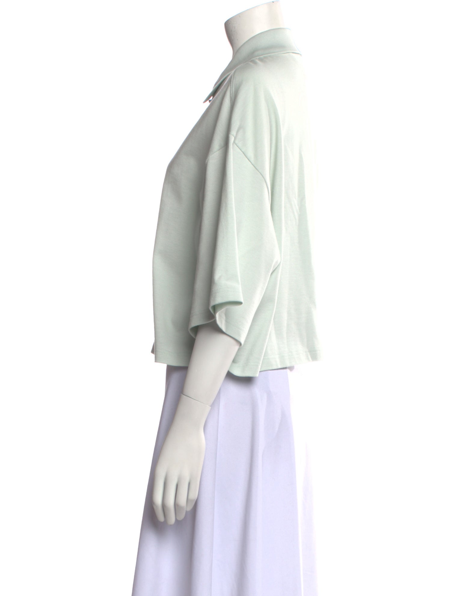 Bottega Veneta Three-Quarter Sleeve Polo