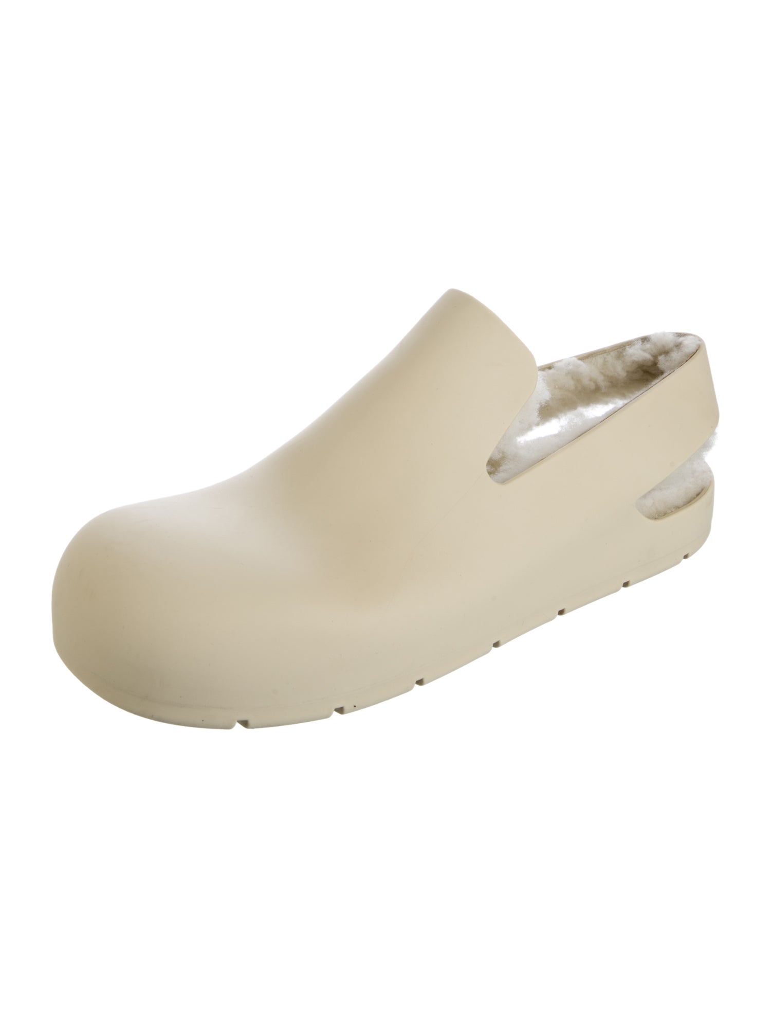 Bottega Veneta Rubber Slingback Flats