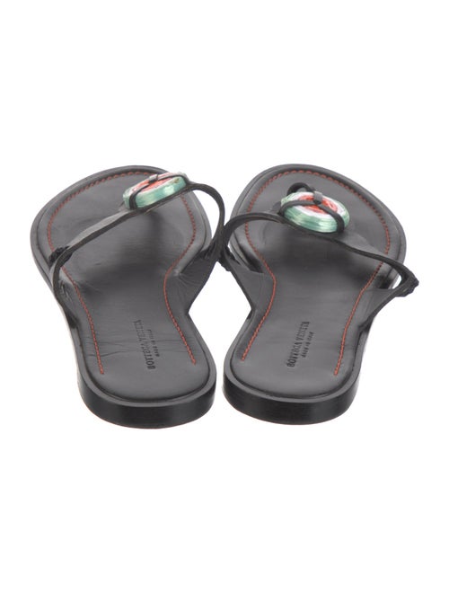 Bottega Veneta Leather Slides