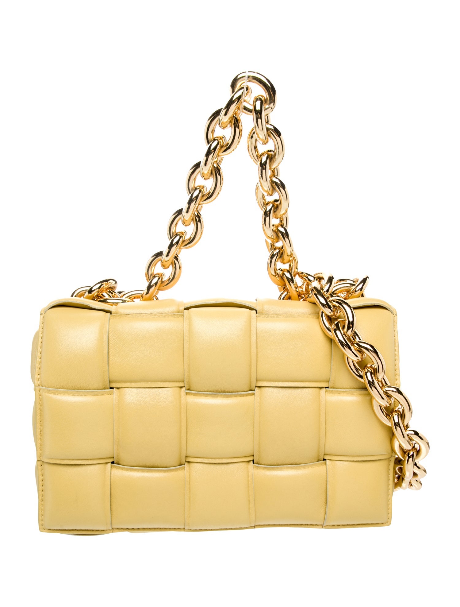 Bottega Veneta Intrecciato Chain Padded Cassette