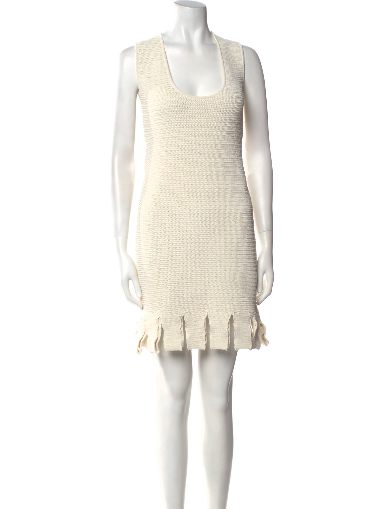 Bottega Veneta Scoop Neck Knee-Length Dress