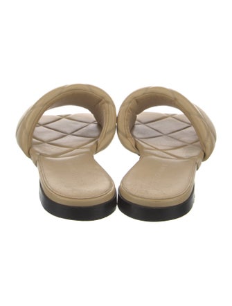 Bottega Veneta Lido Intrecciato Brio Slides