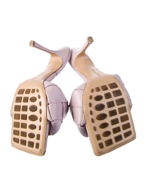 Bottega Veneta Intrecciato Weave Leather Slides