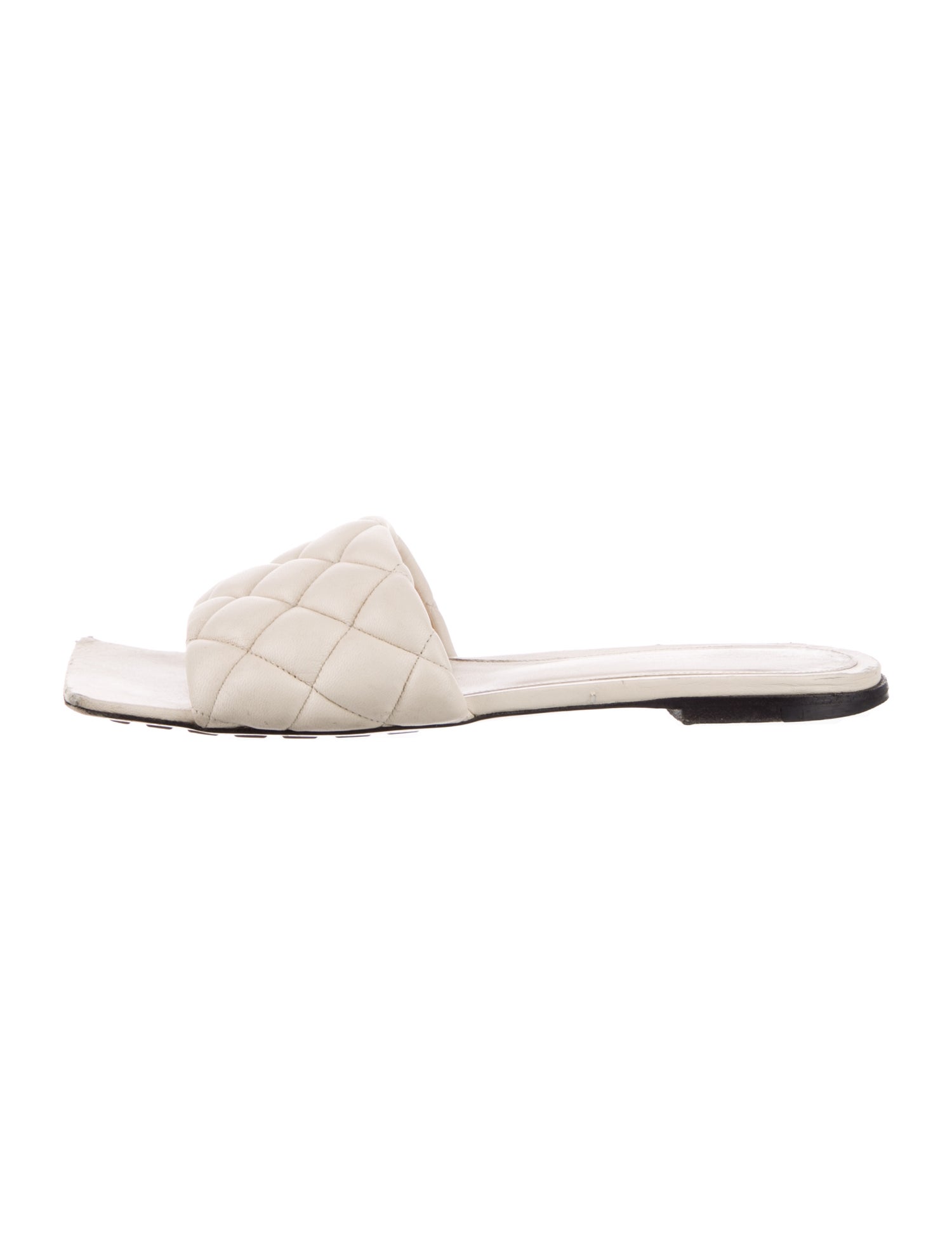 Bottega Veneta Leather Slides