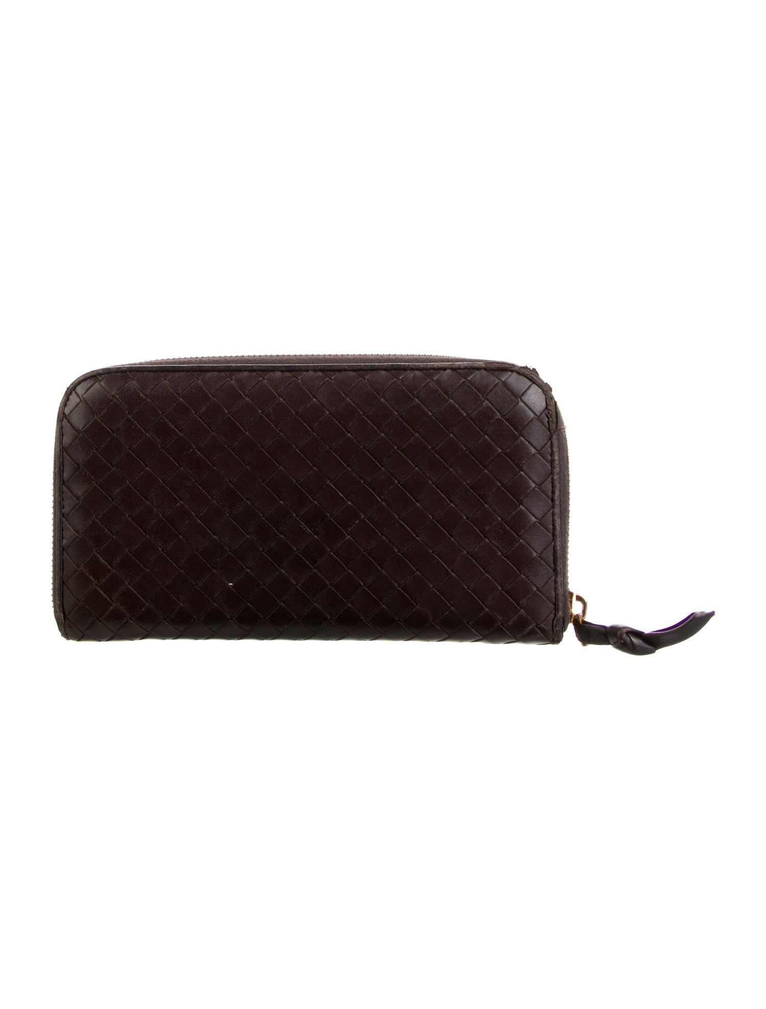 Bottega Veneta Intrecciato Weave Leather Wallet