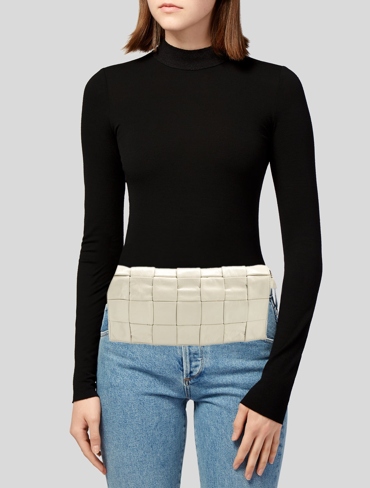 Bottega Veneta Leather Belt Bag Maxi