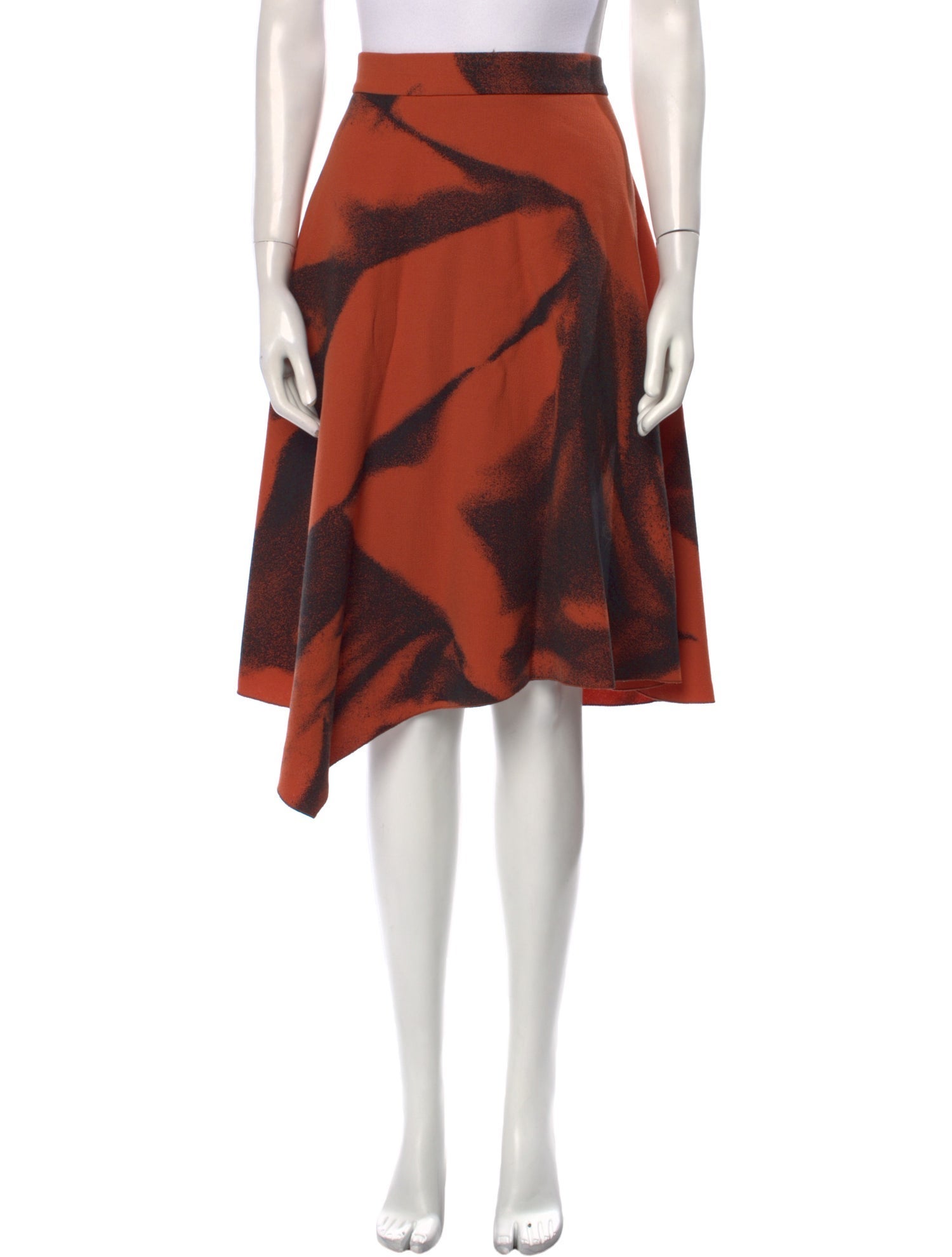 Bottega Veneta Wool Midi Length Skirt