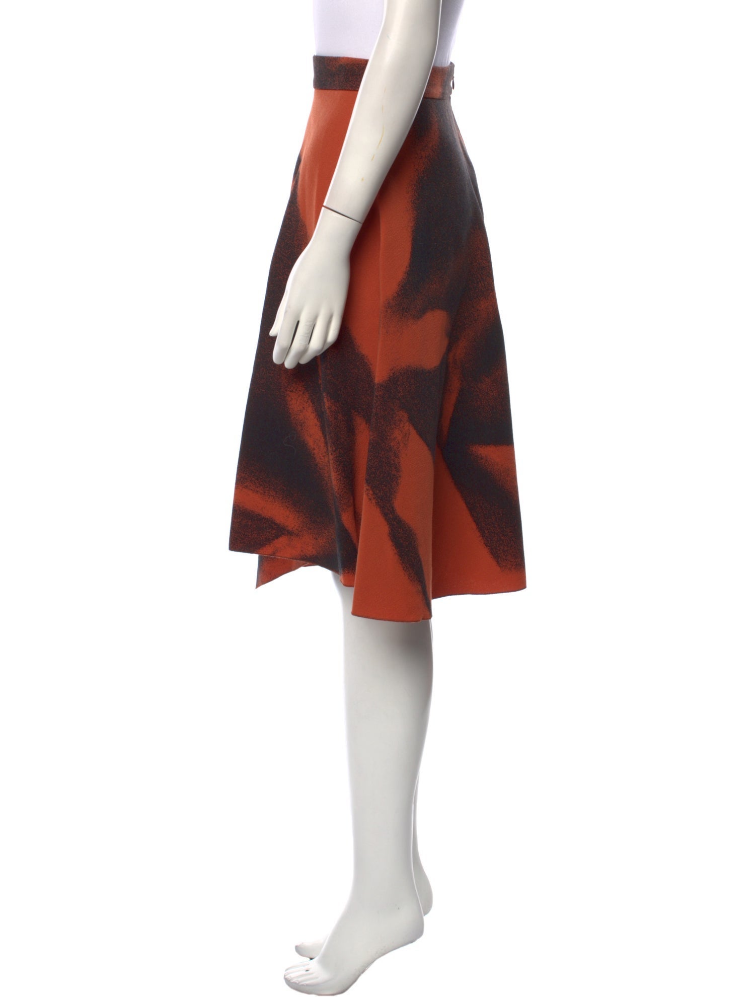 Bottega Veneta Wool Midi Length Skirt